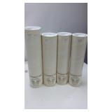 Set of four Catskill Mountain Crystal oil candles