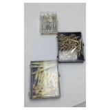 Four assorted boxes of food picks