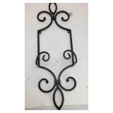 Set of three metal hanging wire