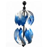 Five Foot Tall  Metal Dual-Motion Wind Spinner