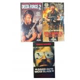 Chuck Norris VHS Movie Lot, 3 Pieces