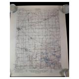USGS Durand, Michigan Topographic Quadrangle Map