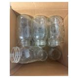 Golden Harvest and Kerr Mason Jars, 13 Quart-Size