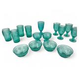 The Pioneer Woman 15-Piece Pressed Glass Set