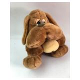 Etone Plush Basset Hound Dog Toy, 1987