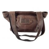 Fossil Brown Leather Shoulder Bag