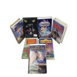 Disney and Musical VHS Tape Collection, 7 Count