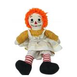 VTG Raggedy Ann Homemade Rag Doll