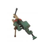 Vintage Green Cast Iron Tabletop Vise