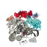 Wilton and Mixed Maker Plastic and Metal Cookie Cu