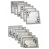 VTG NWT Dansk Sage Song Cotton Placemat & Napkin S