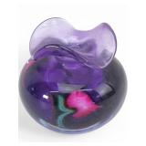 VTG Lotton Studios Art Glass Perfume Bottle