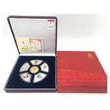 2008 Beijing Olympic Mascot Coin Medallion Set