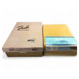 NOS Faribo Carefree 100% Wool Blanket, Antique Gol