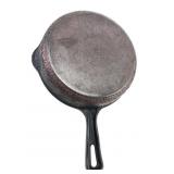 Rare Griswold No. 5 Hammered Cast Iron Skillet