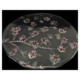 VTG Walther Glas Cherry Blossom Crystal Platter