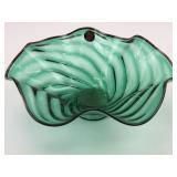 Furnace Design Studio Green Glass Bowl