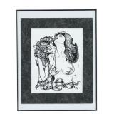 Mike Cole "Vamperotic" Signed Screen Print