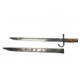 Japanese Arisaka Type 30 Bayonet with Scabbard