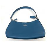 Coach Blue Leather Shoulder Bag