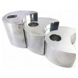 Nambe Studio Crescent Moon Candle Holder Set