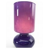 Ikea Lykta Purple Hand-Blown Glass Table Lamp
