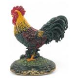 Vintage Cast Iron Rooster Doorstop