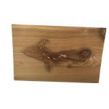 Michigan Upper Peninsula Copper String Art on Wood