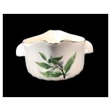 Hand-Painted Bone China Double-Spouted Creamer