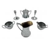 Irvinware and National Silver Co. Chrome Tableware
