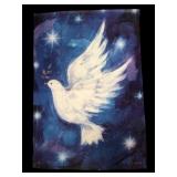 Sarah Summers Dove of Peace Textile Banner
