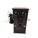 George-Good Wooden Wall Telephone Music Box