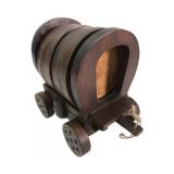 Wooden Covered Wagon Coaster Set