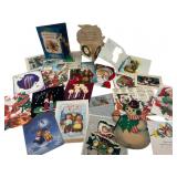 Vintage Mid-Century Christmas Card Collection