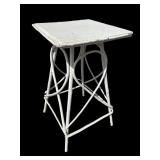 Bentwood Adirondack Style Pedestal Side Table