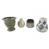 Bloom-Rite and Simply Eclectic Ceramic Vase Group