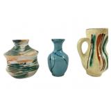 Veva and Assorted Studio Pottery Miniature Vases