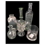 Assorted Pressed and Blown Glassware Collection