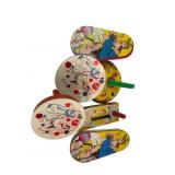 U.S. Metal Toy Mfg. Co. Tin Litho Party Noisemaker