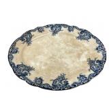Allertons England La Belle Blue Floral Platter