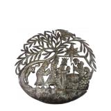 Almerenel Haitian Recycled Steel Nativity Scene