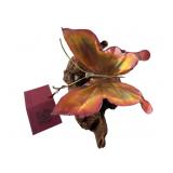 The Metal Man Al Speert Copper Butterfly Sculpture