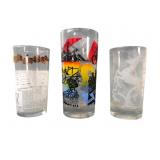 Assorted Mid-Century Modern Style Glassware Trio
