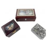 Thomas Kinkade Music Box and Decorative Trinket Bo