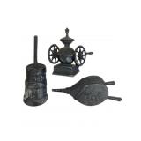 Sexton Cast Aluminum Kitchen Wall Decor Trio
