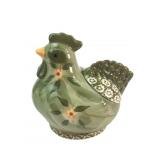 Temptations Old World Green Figural Chicken Sugar