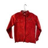 Harley-Davidson Red Velour Long Sleeve Shirt