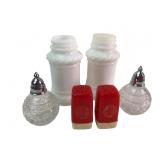 Assorted Vintage Salt and Pepper Shakers, 6 Pcs.