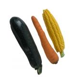 VTG Rubbery Vegetable Refrigerator Magnets