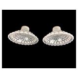 1940s Anchor Hocking moonstone opalescent Hobnail